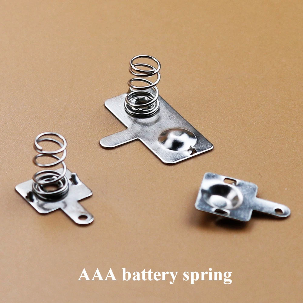 10PCS Battery Terminals Spring Contacts Battery Spring Repla