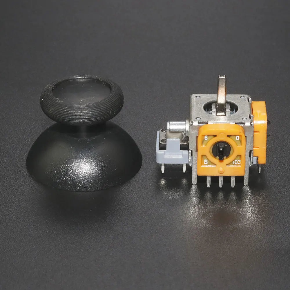 JCD 3D Analog Joystick Rocker Sensor Module For NS Switch Pro Gamepad Thumb Sticks Grip Caps Mushroom Cover Repair Parts