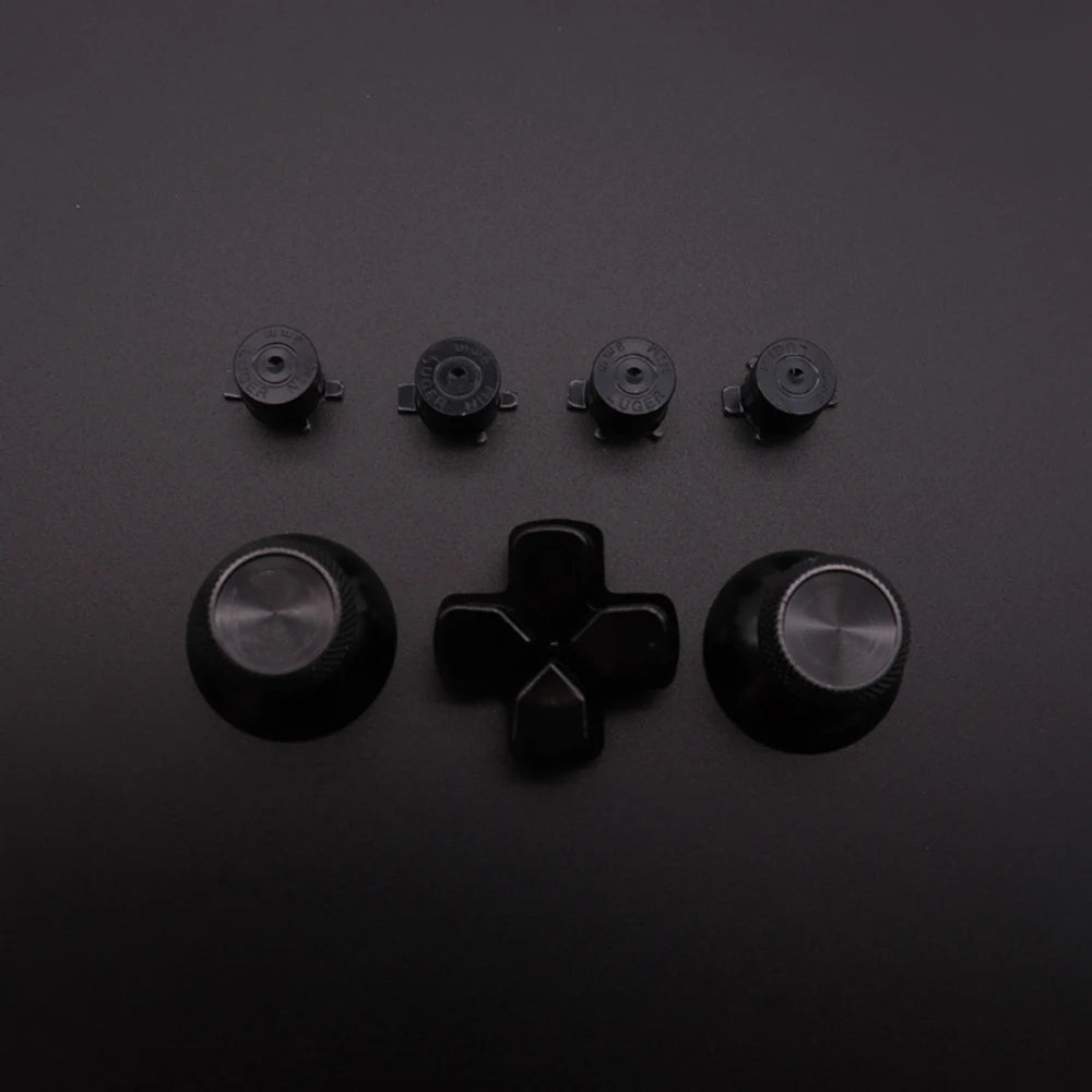 Gold BLACK Red Blue Custom Metal Thumbsticks Analogue Contro