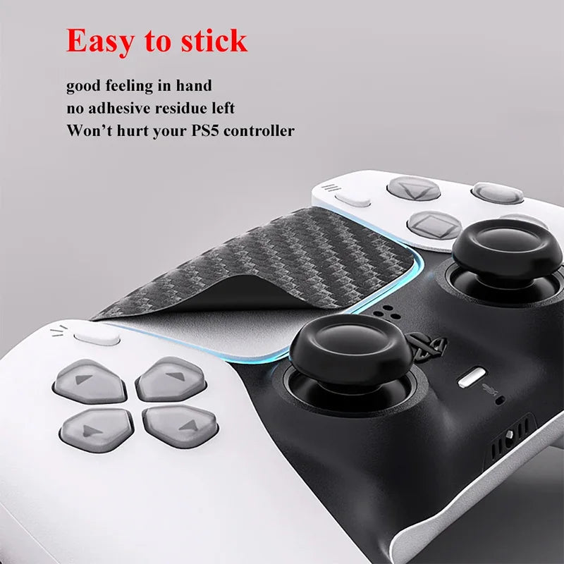 2 Pack Thin Stickers for PS5 Controller Touchpad Protective 