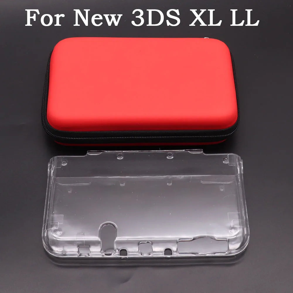 For New 3DS XL LL 3DSXL 3DSLL Game Console EVA Skin Carry Ha