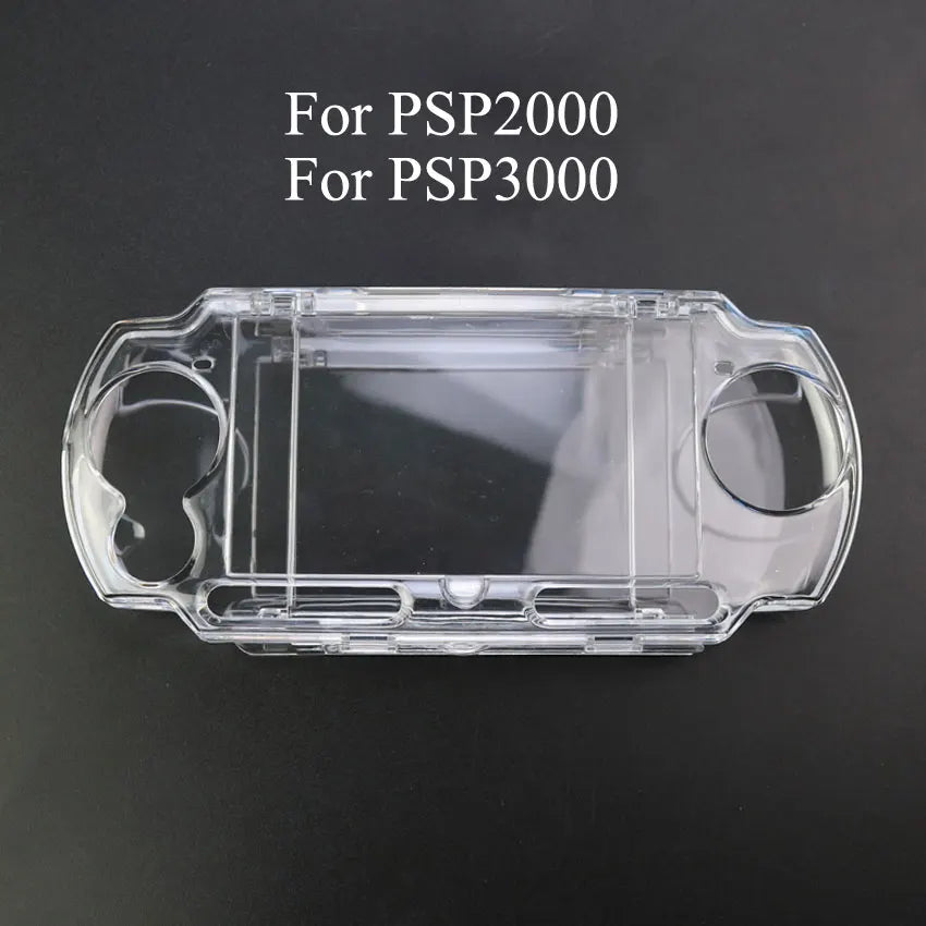 Hard Clear Carry Cover Crystal Case For PSP 1000 2000 3000 Transparent Protective Shell For PSV 2000 1000