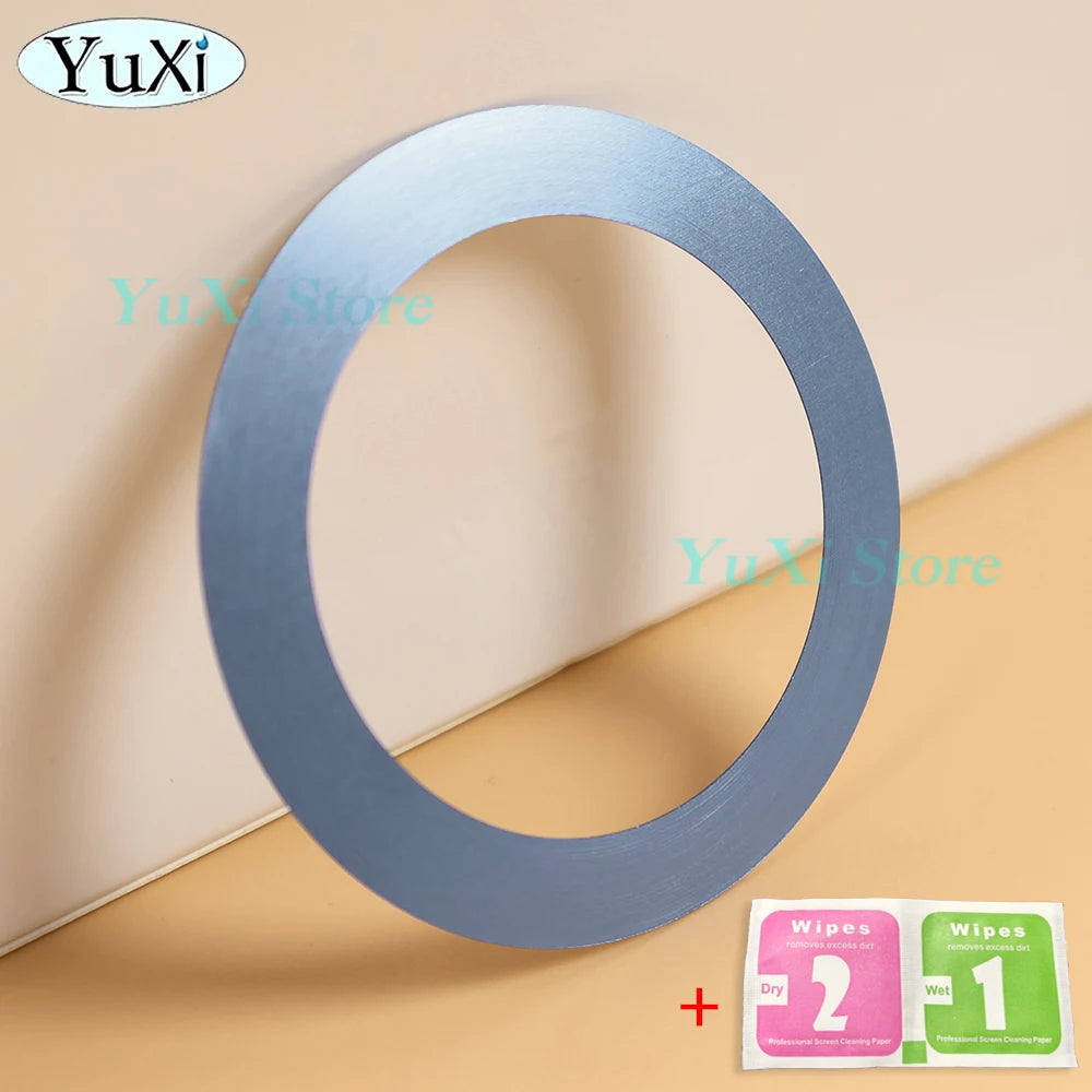1Pc For PSP 1000 2000 DIY Steel Ring Back Housing Shell Case Replacement for PSP1000 PSP2000 Back Door Shell Cover Steel Rings
