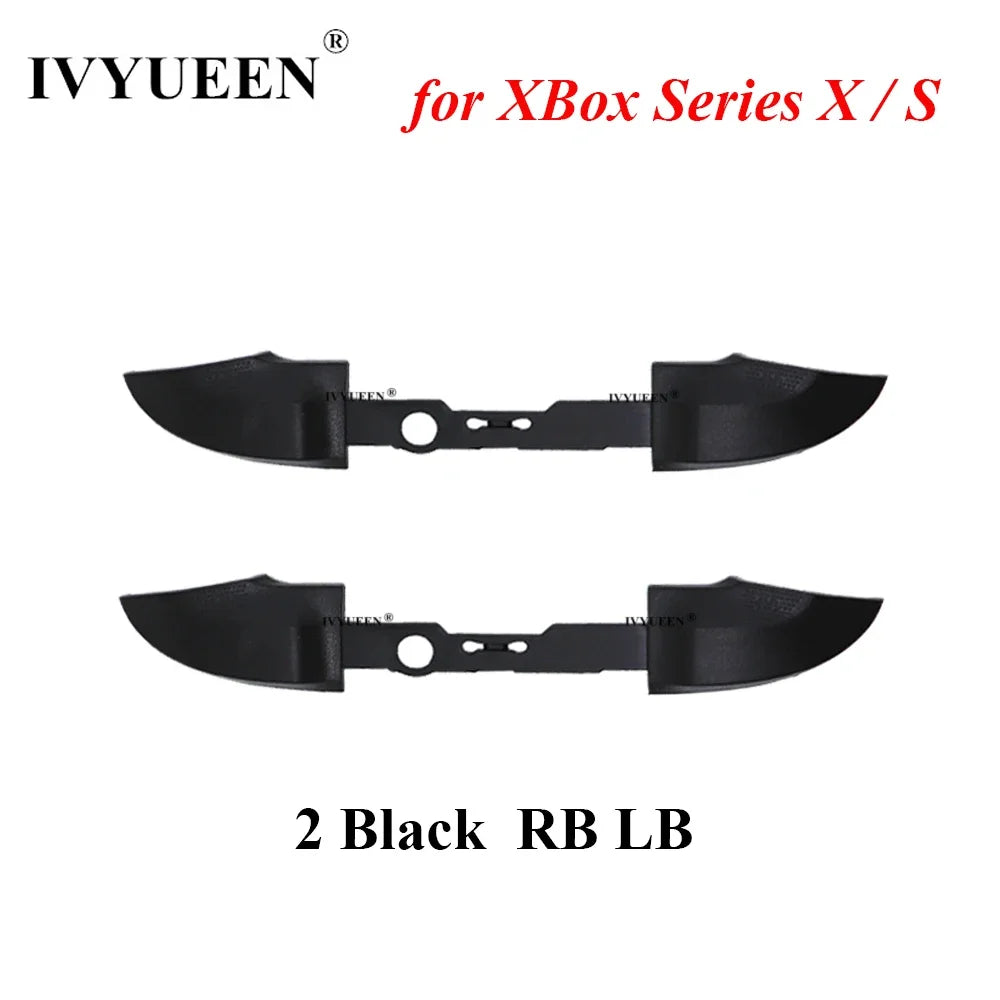 IVYUEEN for XBox Series X S XSS XSX Core Controller RB LB Bumper Button Mod Kit Middle Bar Holder Replacement Repair Parts