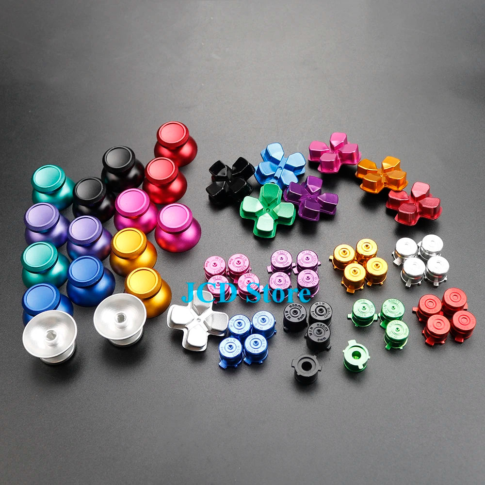 Metal Dpad ABXY Buttons for PS4 Controller Custom Replacemen