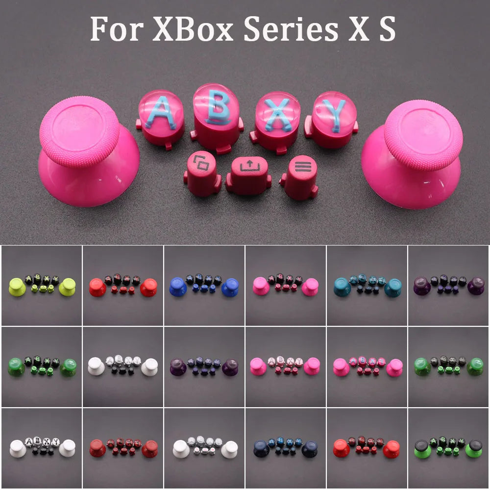 For XBox Series X S Core Controller Thumbsticks Caps ABXY Vi