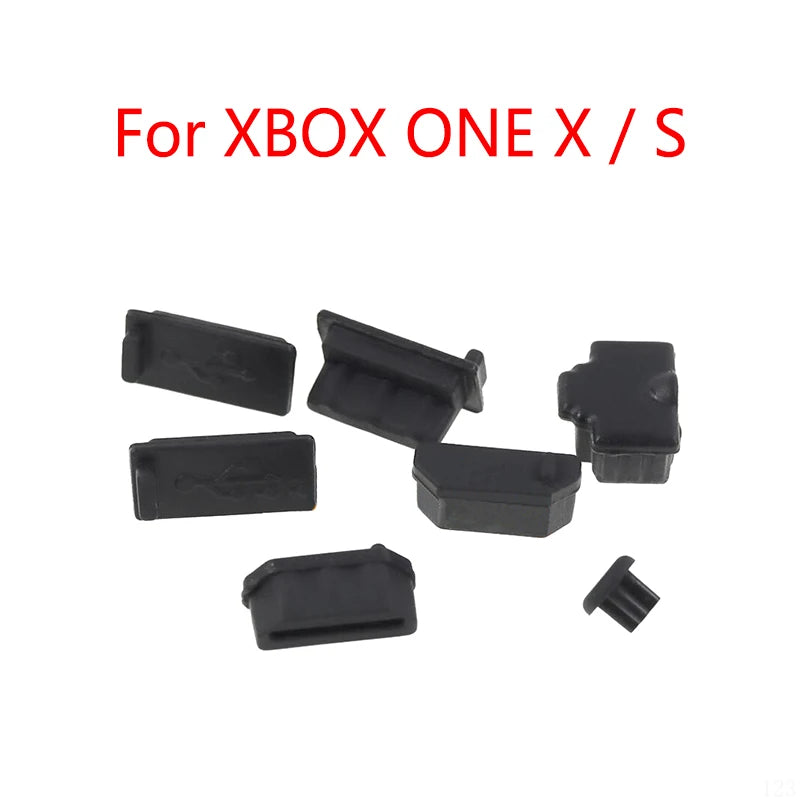 USB HDMI-Comp Dust Plug For Xbox One X S Gaming Console Sili