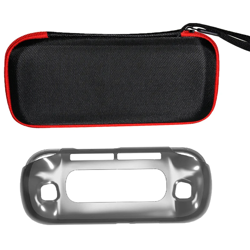 Storage Bag For Retroid Pocket 6 Game Console Case Anti-slip Grips For RP6 TPU Handheld Game Host Soft Shell Protective Cover
