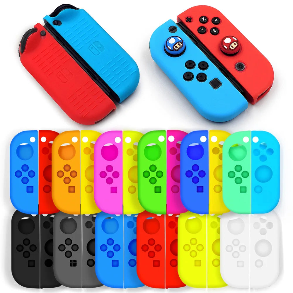 Switch JoyCon Case Silicone Protective Case Compatible Switc