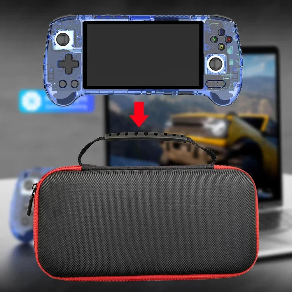 Game Console Carrying Bag EVA Hard Carrying Case with Mesh P