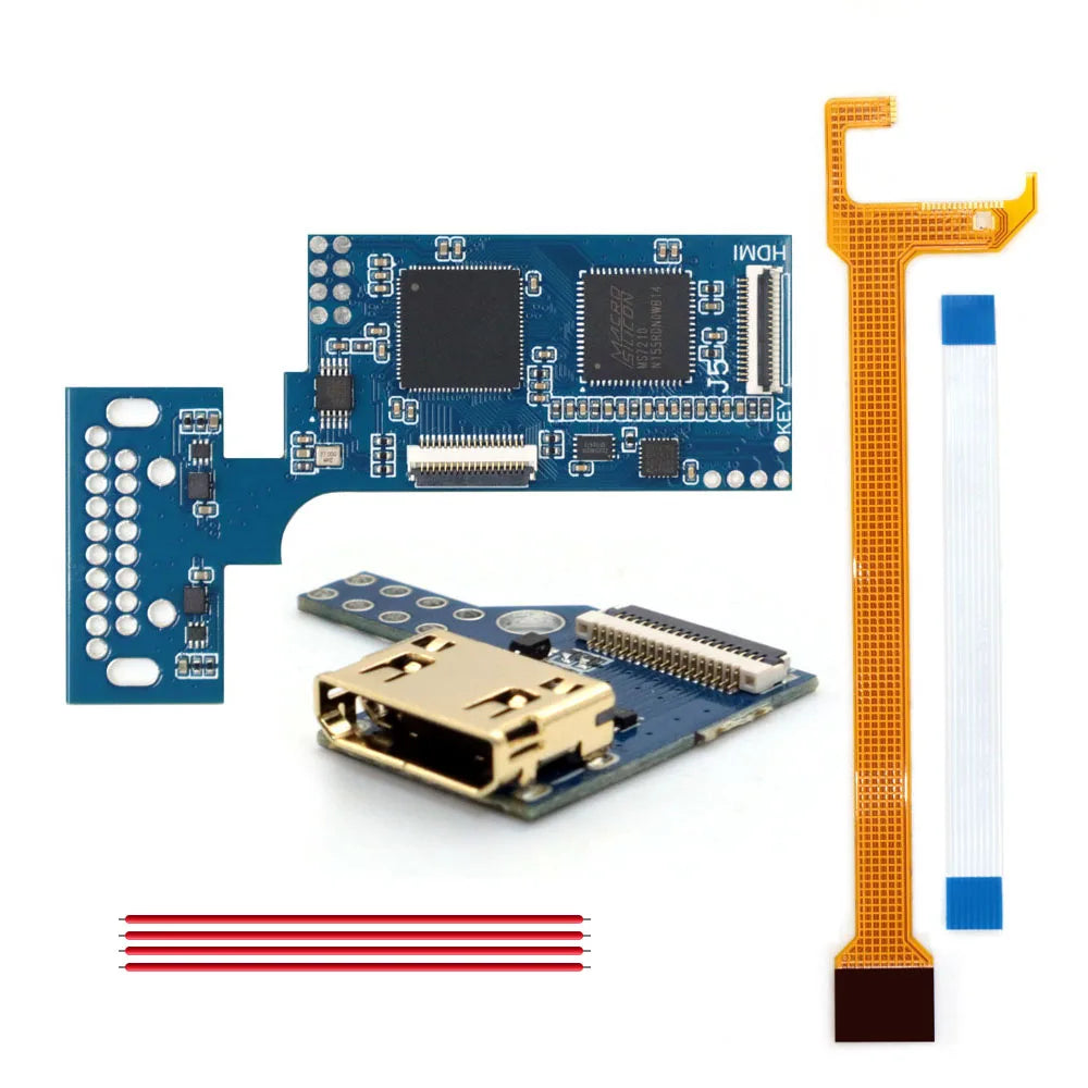 480P 1080P For Wii HDMI Kit Imbeded Digital To Digital HD TV Mode For Wii Console Game Video HDMI PCB Mod with OSD Menu