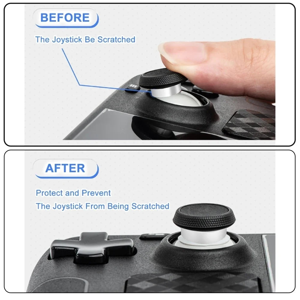 Anti-scratch Protection Ring Invisible Elastic Rubber Joysti