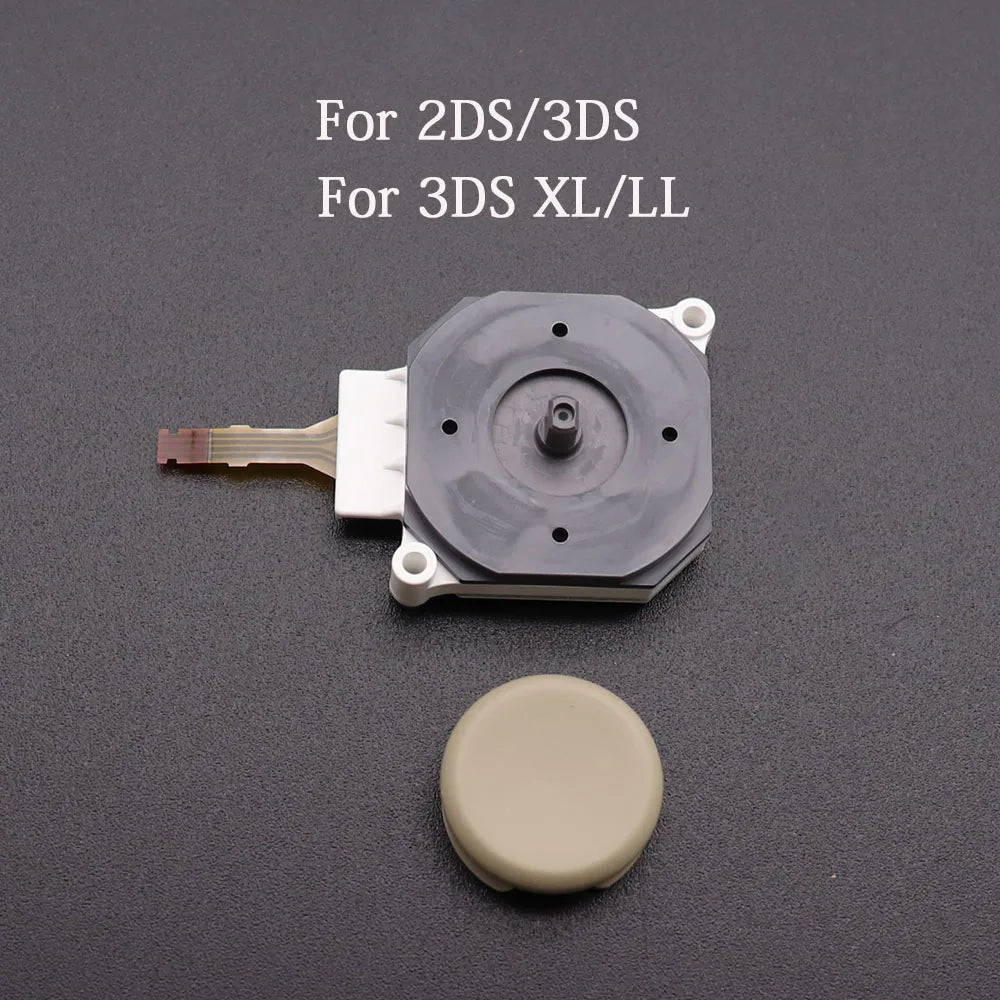 3D Analog Joystick + Stick Grip Cap Control Cover Button Replacement Part Case for 3DS 3DSXL 3DSLL for New 3DS XL LL
