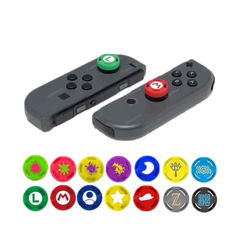 4pcs Silicone Analog Joystick Grips for Nintend Switch JoyCo