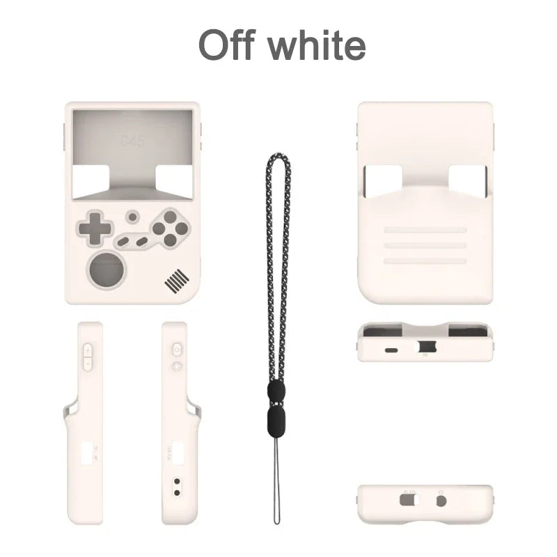 Silicone Case for RG40XXV Handheld Game Console Anti-Scratch / Washable Silicone Protective Cover for Anbernic RG40XX V