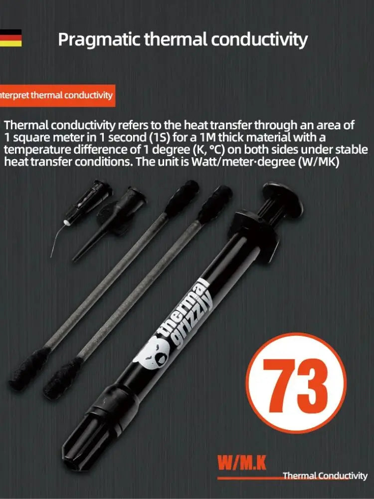 Thermal Conductivity Thermal Grizzly PS5 Liquid Metal Therma