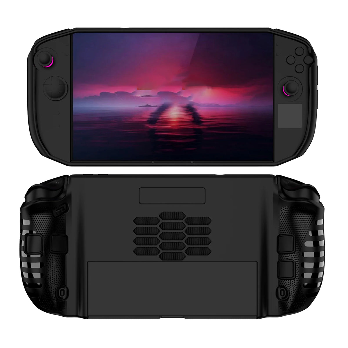 TPU Case for Lenovo Legion Go 2 Anti-Slip Ergonomic Grip Gaming Console Protective Cover Skin Shockproof Protective Accessories