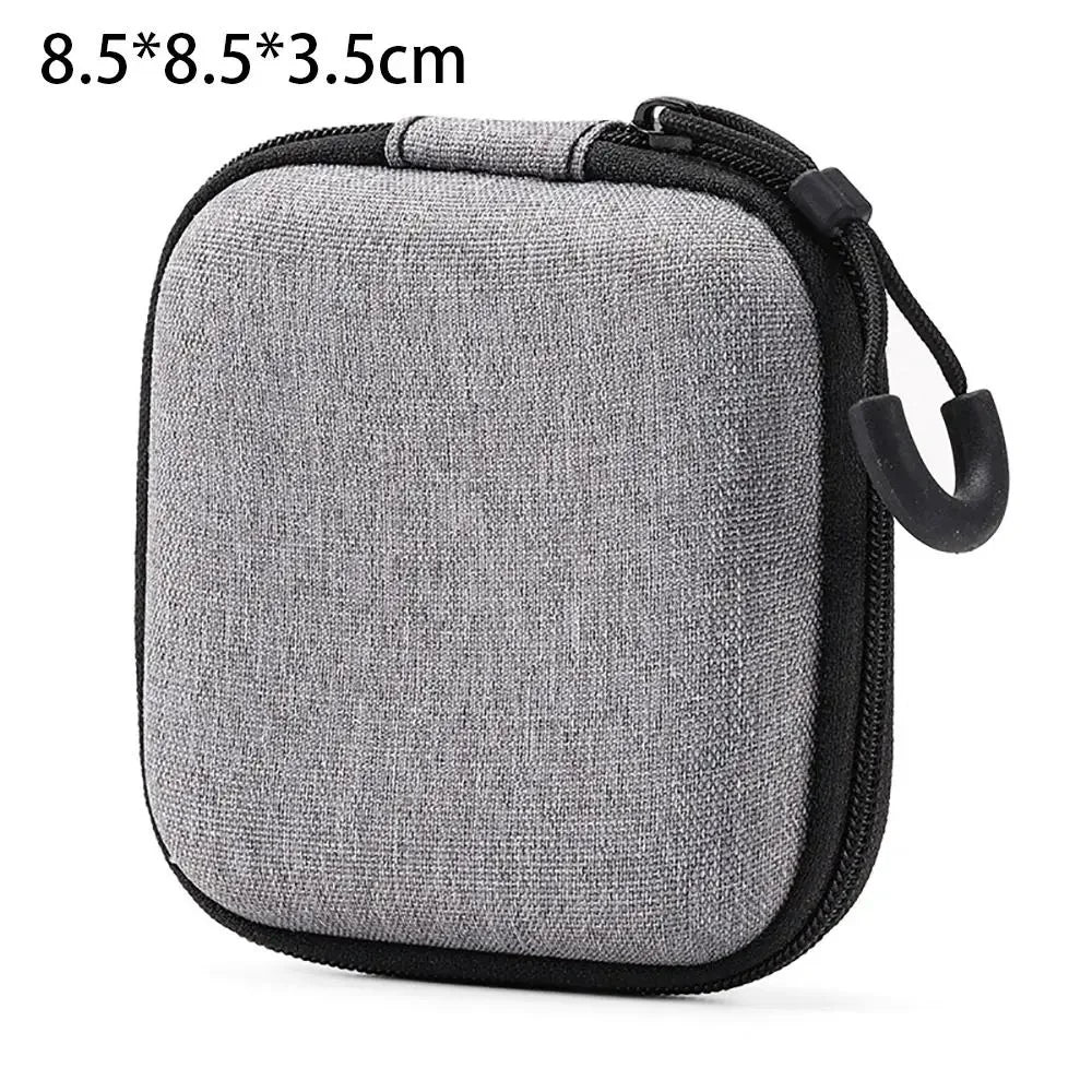 1Pcs Portable Game Console Case For RG35XX H Game Console Case Storage Bag Protective Zipper Carry Bag EVA Hard Handbag