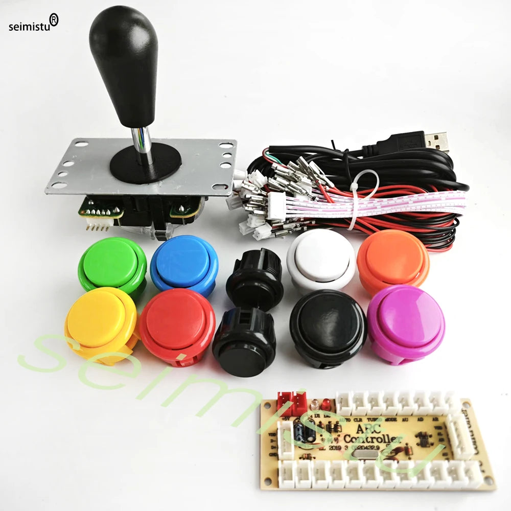 Copy SANWA Kit Game Machine Arcade Console DIY Kit Push Butt