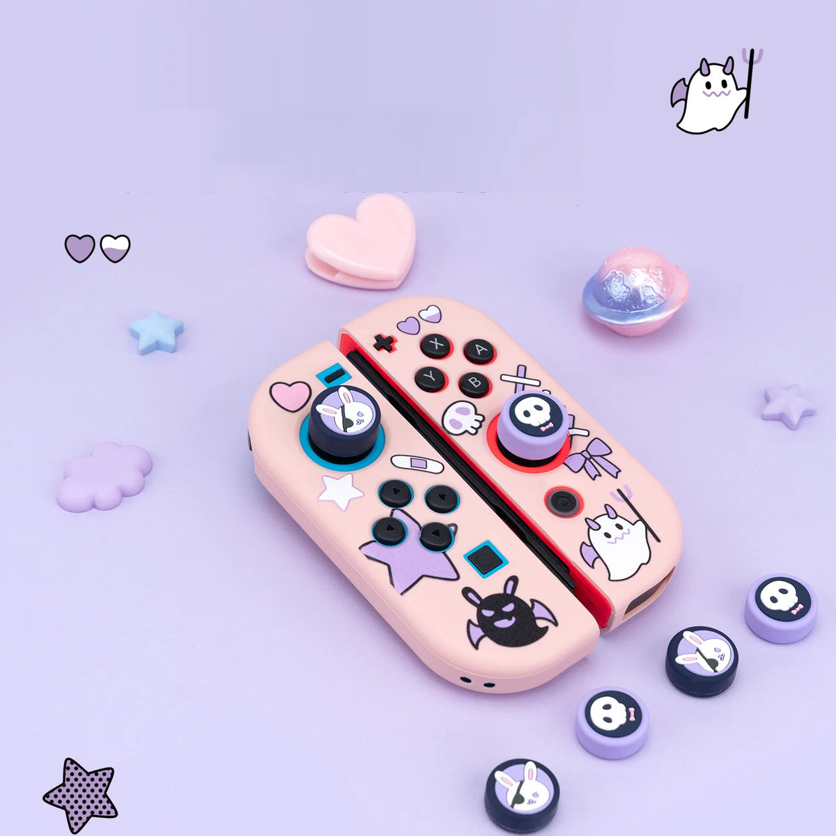 New Cute Animals Silicone Soft Thumb Stick Grip Cap Protecti