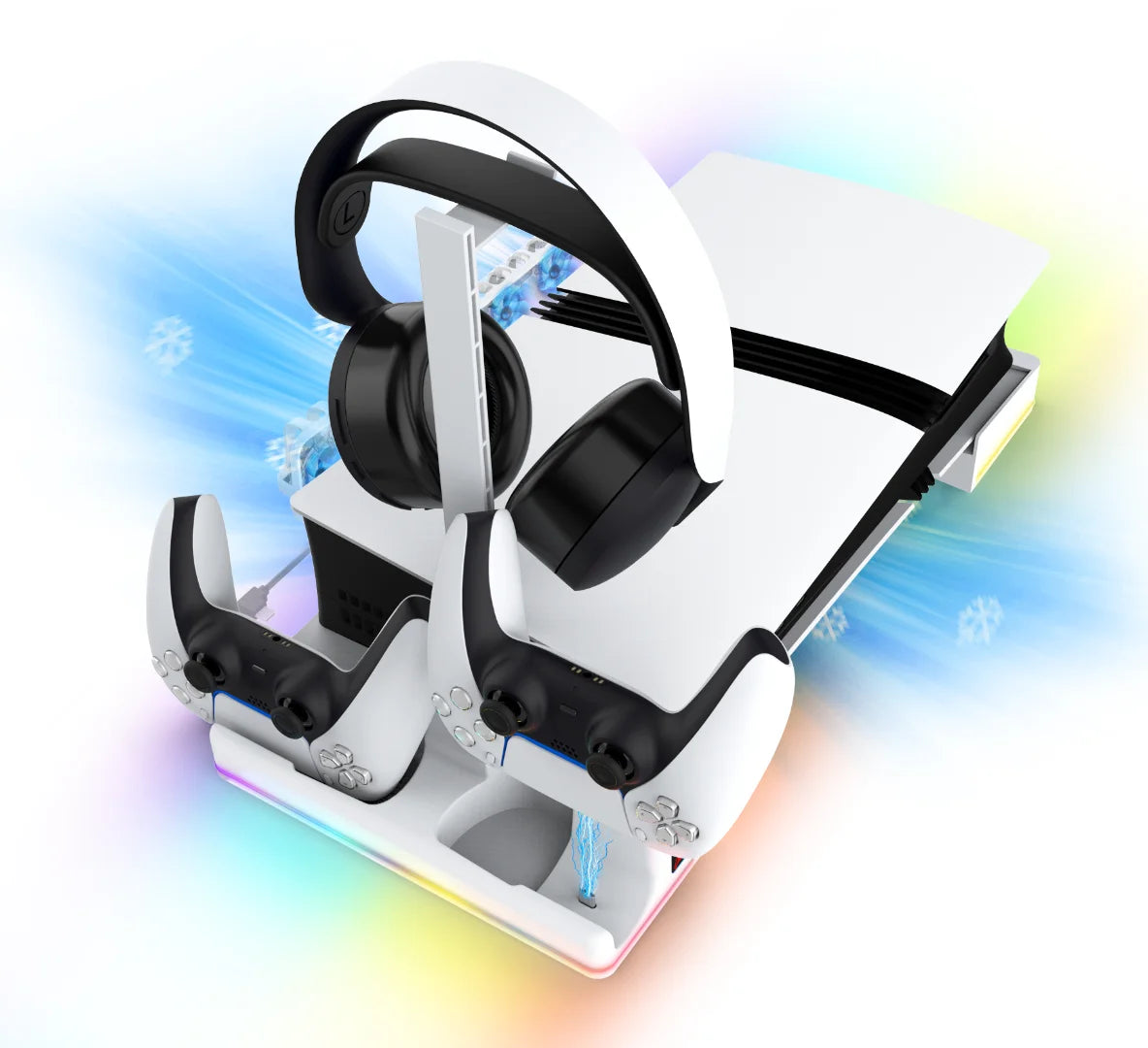 IPEGA Multi-Functional Horizontal Stand for PS5 Slim/Pro Con