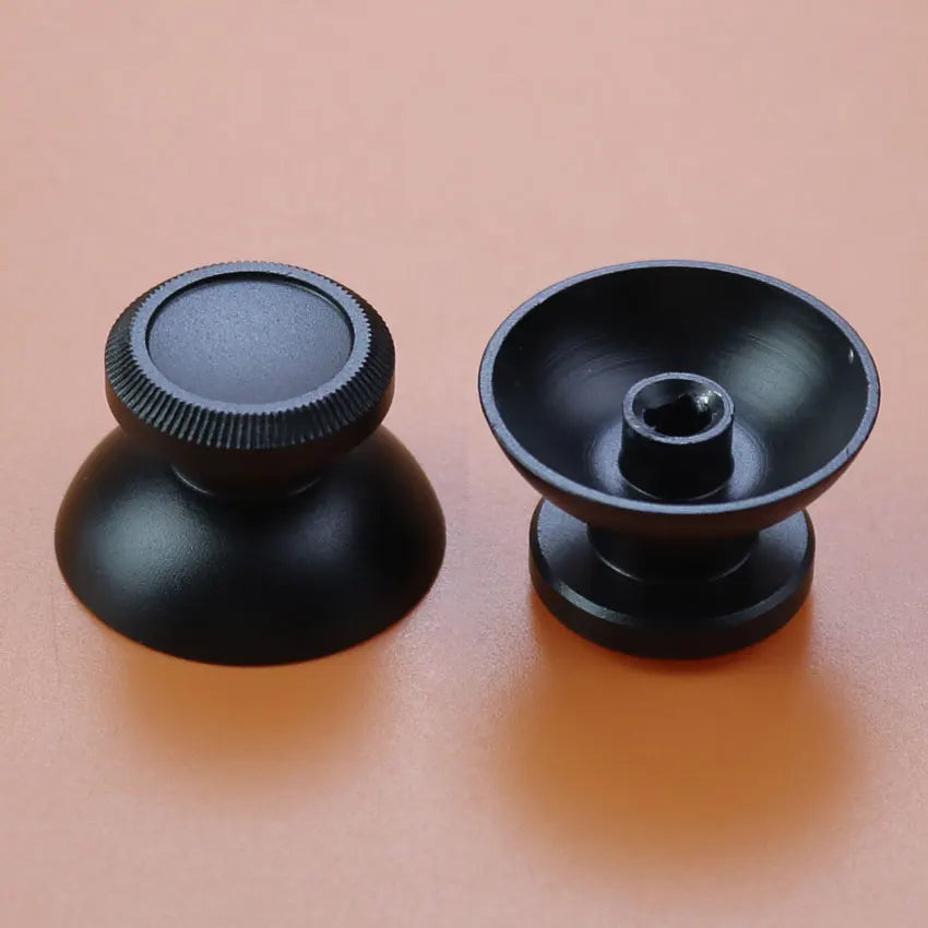 JCD 2PCS Metal Analog Joystick Thumb Stick Grip Cap For PS4 