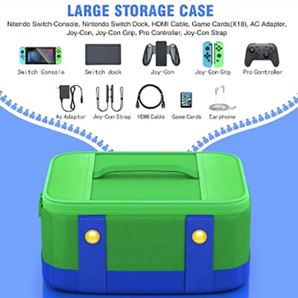 Large Carrying Protective Case for Nintendo Switch OLED Cons