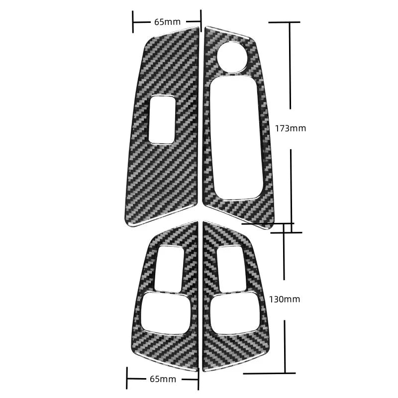 For BMW 5 Series G30 2018-2022 Accessories Carbon Fiber Inte