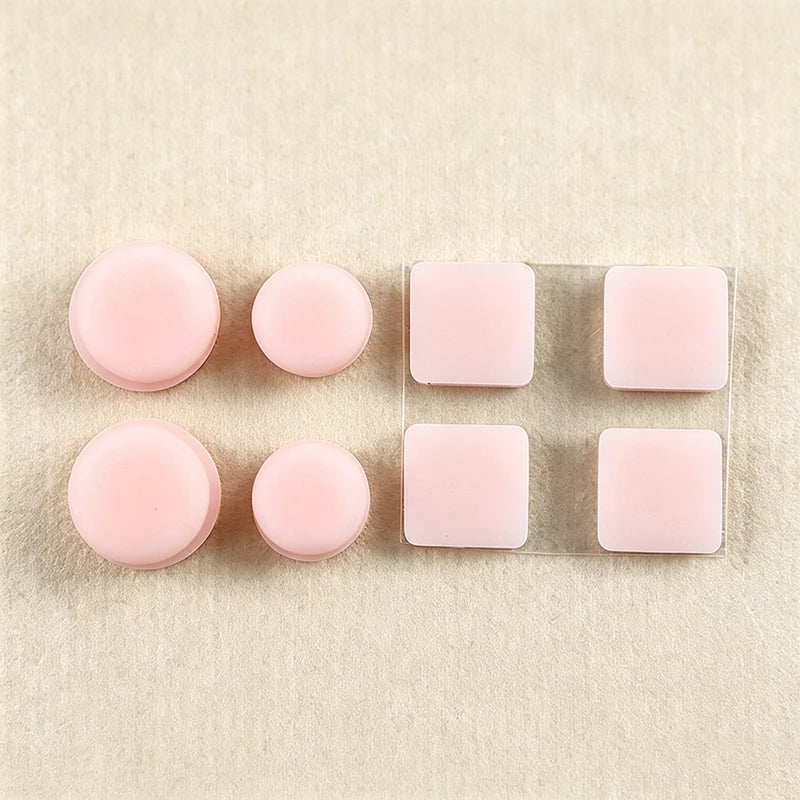 1/2Sets Screw Hole Dustproof Rubber Plug Feet Cover Suitable For 3DS XL/LL Console Bottom Rubber Cushion Replacement Parts