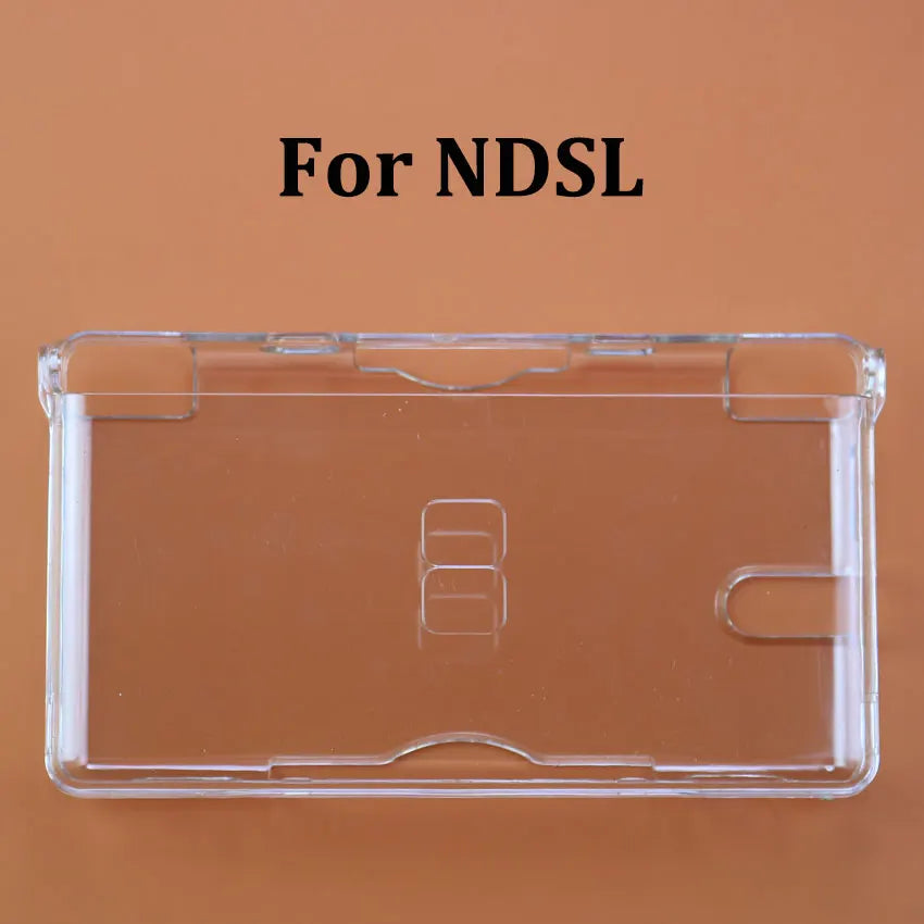 1pcs Plastic Clear Crystal Hard Shell Case Cover For 3DS New