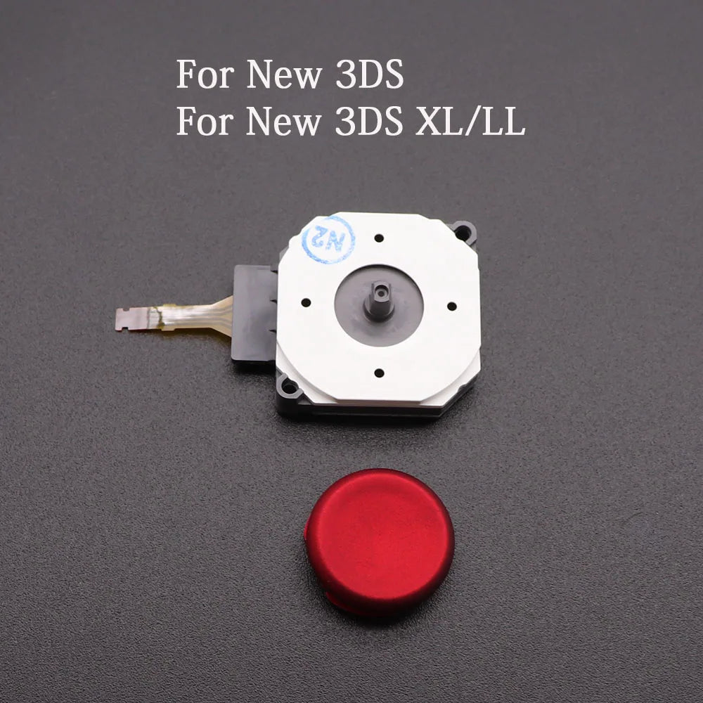 3D Analog Joystick + Stick Grip Cap Control Cover Button Replacement Part Case for 3DS 3DSXL 3DSLL for New 3DS XL LL