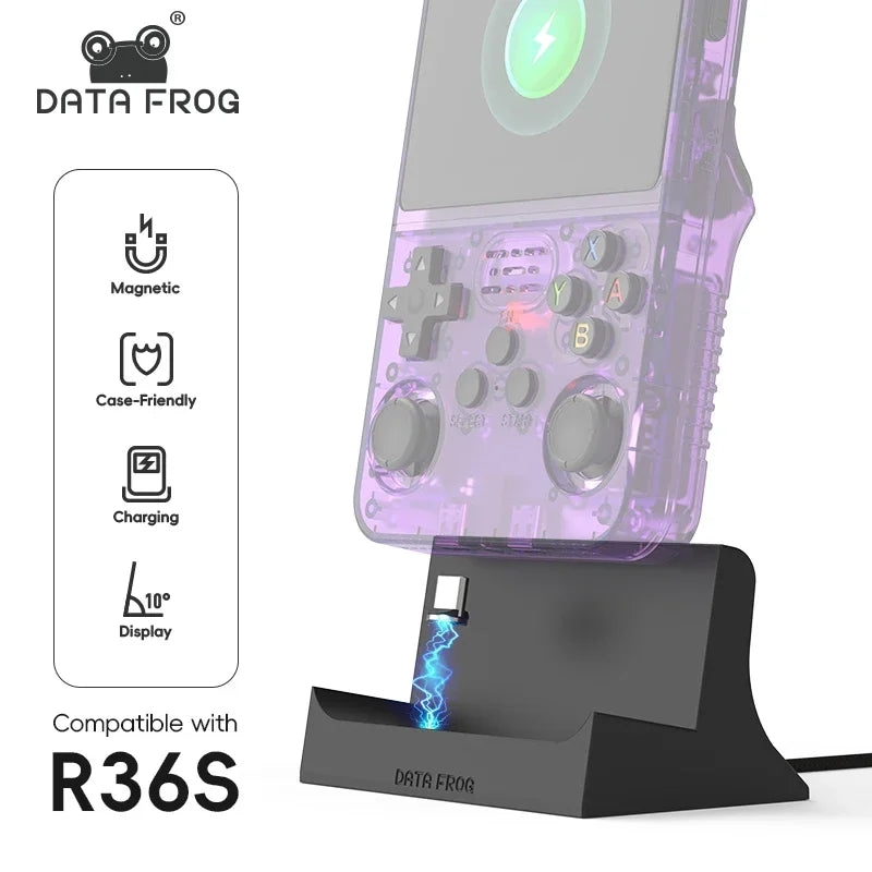 Data Frog R36S Charging Dock Stand Magnetic Type-C Desktop C