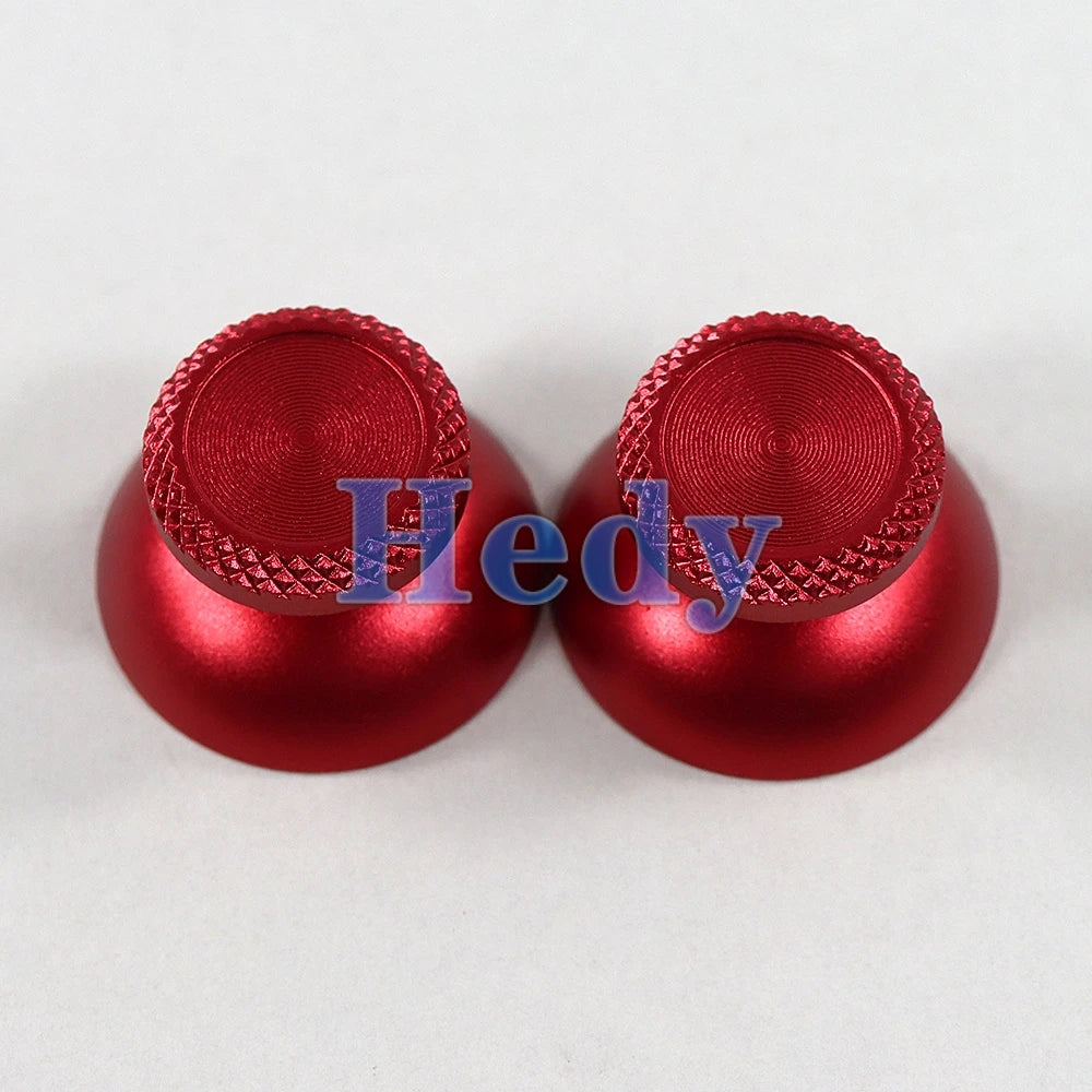 1Set Aluminum Metal Analog Joystick Thumb Stick Grip Cap For PS5 Controller Gamepad Rocker Caps Thumbstick Accessories