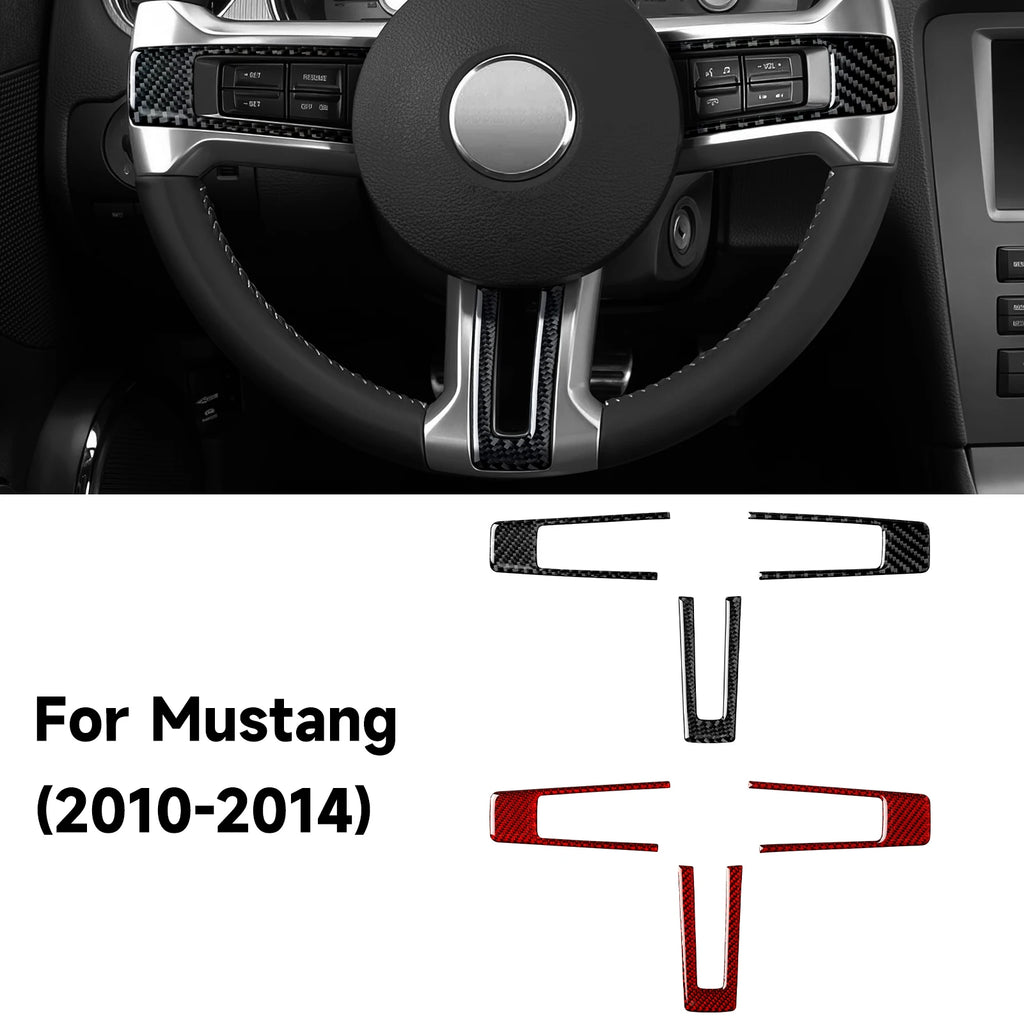 For Ford Mustang GT Shelby (2010-2014) Carbon Fiber Interior