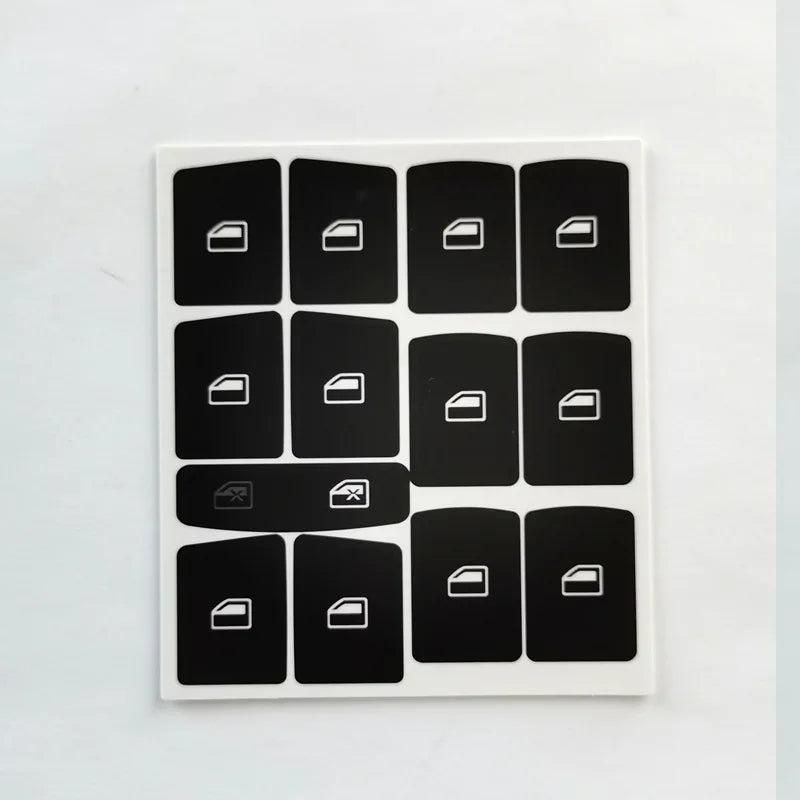 For Audi A8 D3 Interior Stickers Central Control Panel Upgra