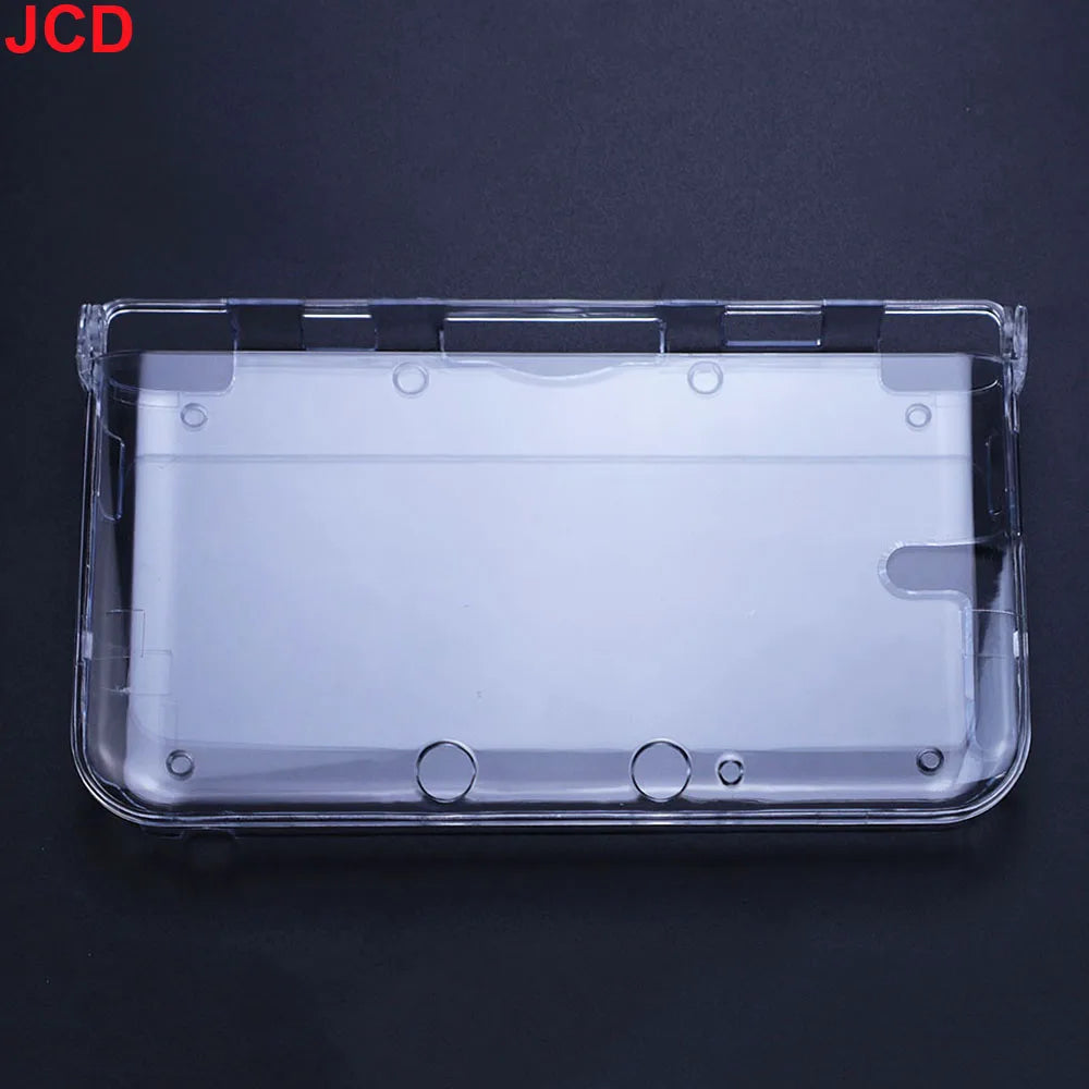 JCD Plastic Clear Crystal Shell Skin Case Cover For 3DS 3DS 