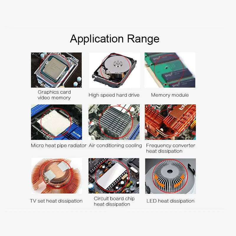 10g Thermal Paste GD9980 Thermally Conductive Adhesive Heat-