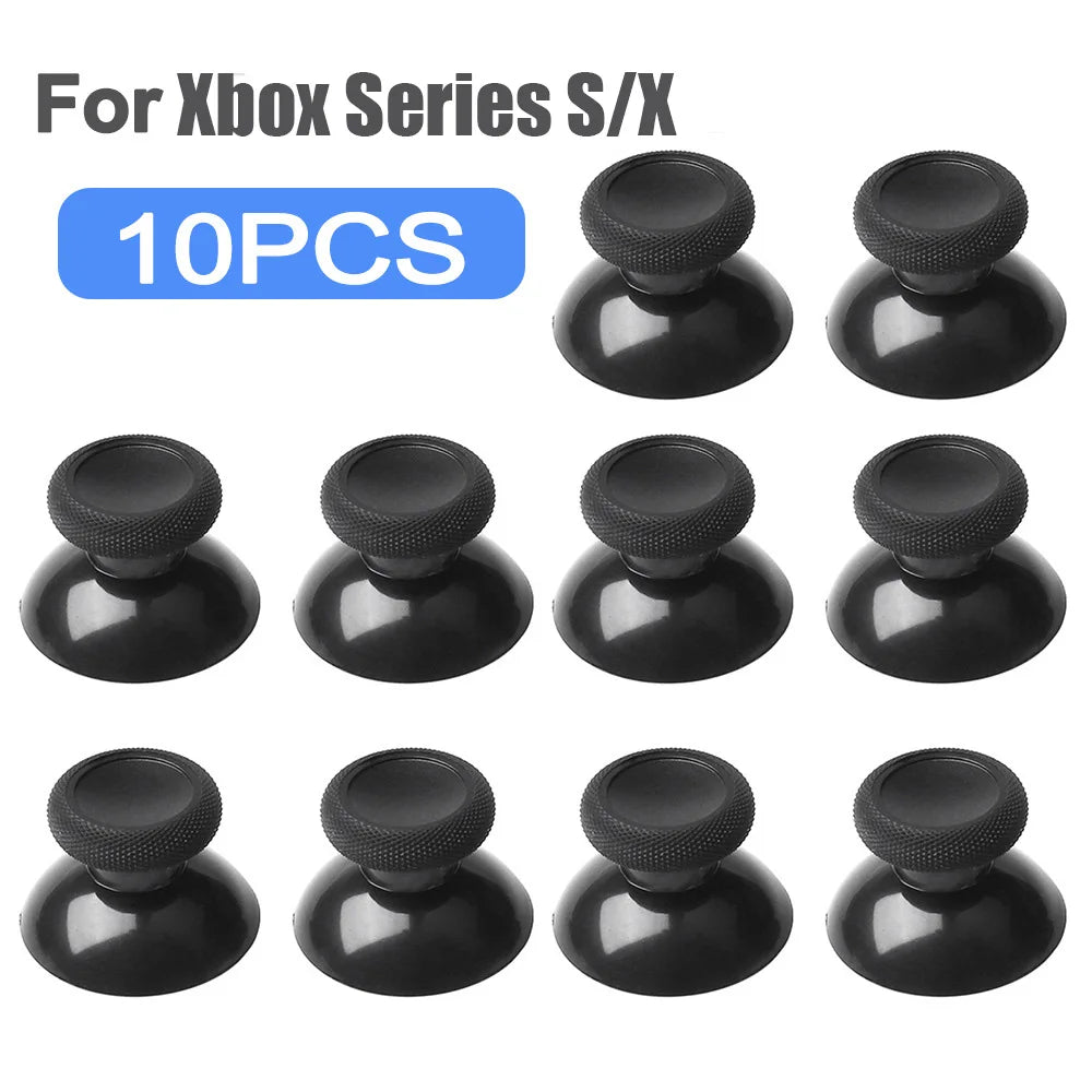 10pcs Replacement Thumbsticks for PS5 PS4 PS3 PS2 Xbox One 360 Controller Analog Thumb Sticks Grip Parts Repair Kit Accessory