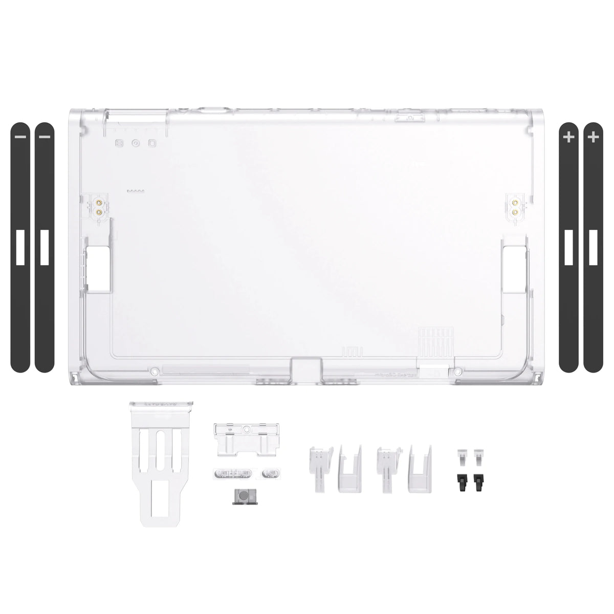 eXtremeRate Replacement DIY Back Plate for Nintendo Switch 2 Handheld Console Housing Cover Shell Case (Without Kickstand)