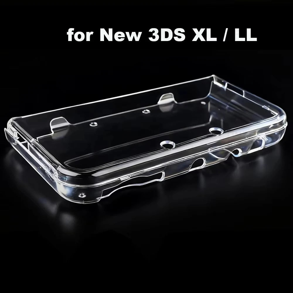 Crystal Protective Cover Case for Nintendo 3DS Handheld Game Console shells replacement Hard Skin Case For 3DS Accessories
