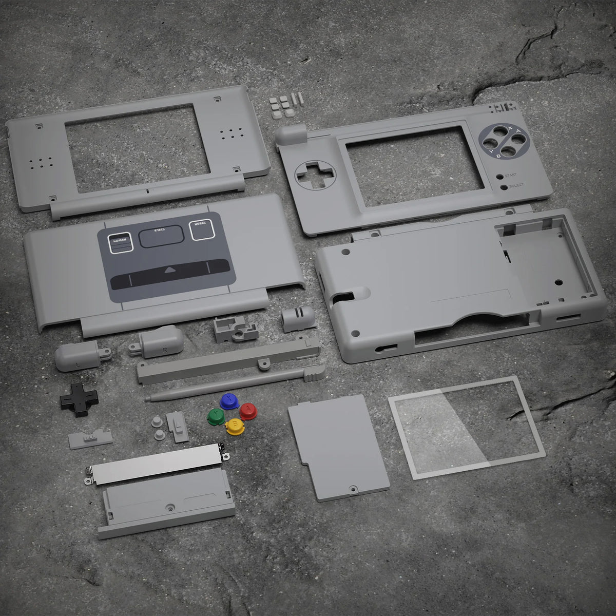 eXtremeRate Replacement Full Housing Shell for Nintendo DS L