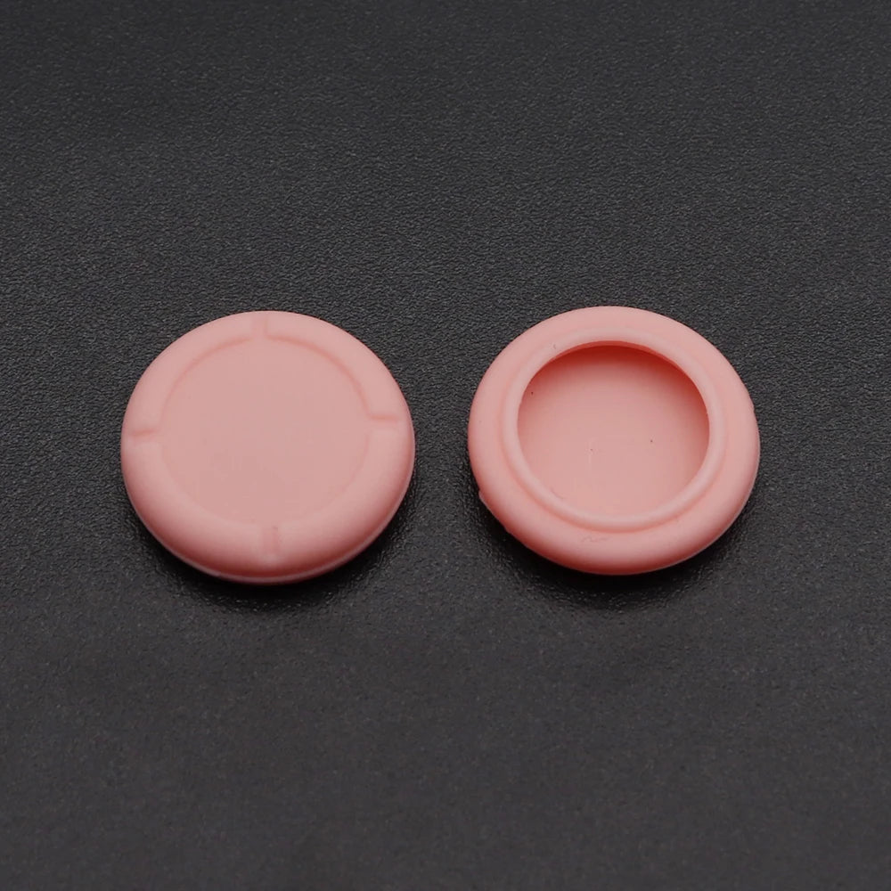 2pcs For NS Switch Lite / Oled / Joy-Con Controller Thumb Stick Grip Replacement Silicone Protector Cap Cover