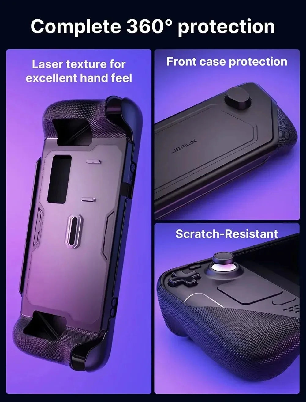 JSAUX Mod Case for Steam Deck OLED Case Protective Shell Ant
