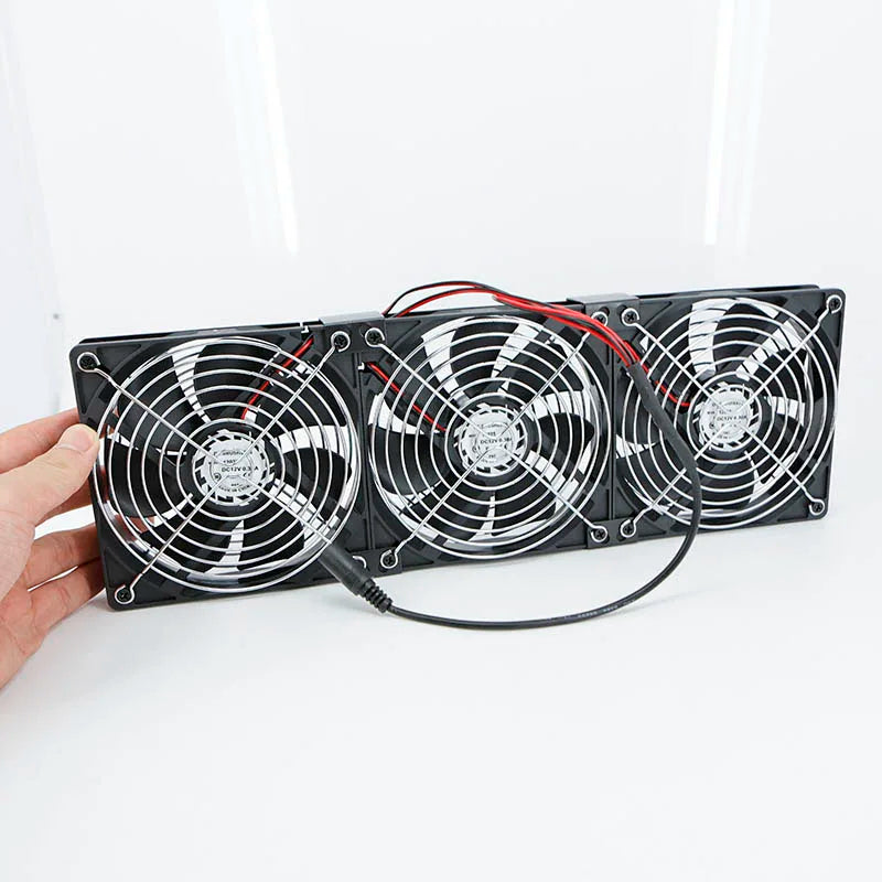 120mm 3000RPM Fan Cooling With Controller 12cm 12V 220V Btc 