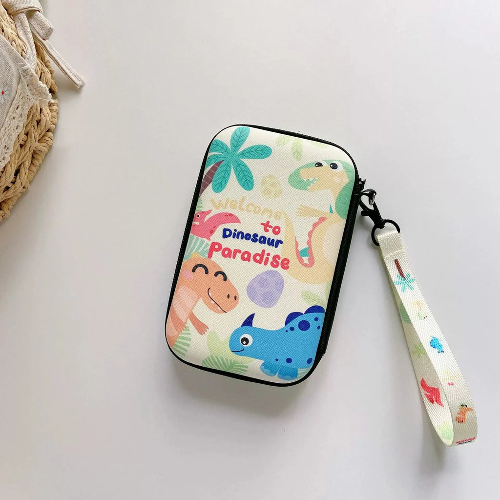 Lanyards Storage Bag Case For R36S R36H RG35XX H R36 Ultra K36 Video Game Console Handbag Pouch Protective Cover Box Accessories