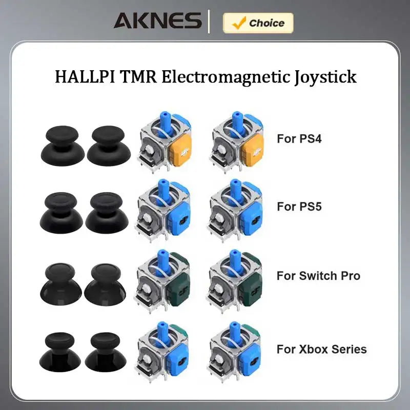 AKNES HALLPI TMR Electromagnetic Anti-Drift Joystick for Swi