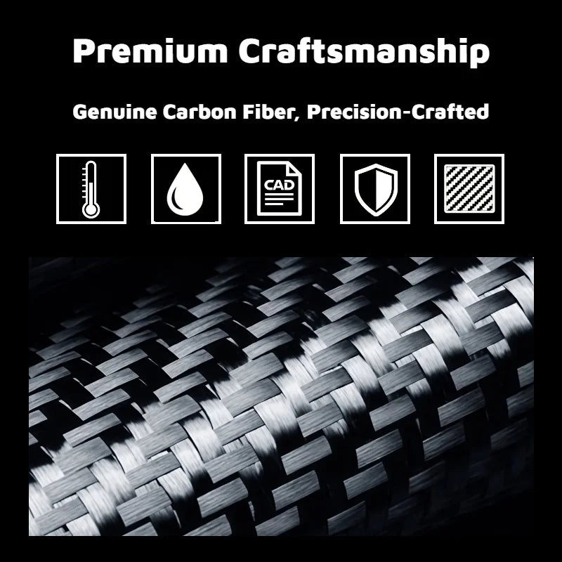 Carbon Fiber Steering Wheel Button Trim Cover Stickers For F