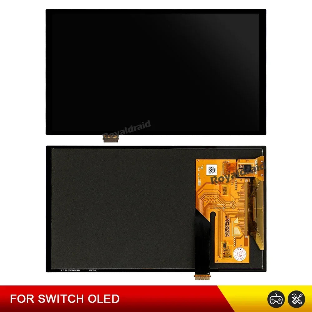 For Switch OLED Console LCD Display Full Screen Assembly Dig