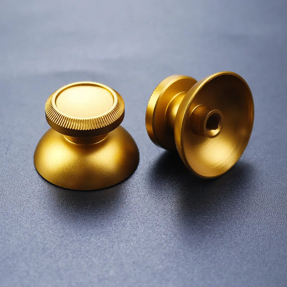 JCD 2pcs Aluminum Metal 3D Analog Joystick Thumb Stick Grip 
