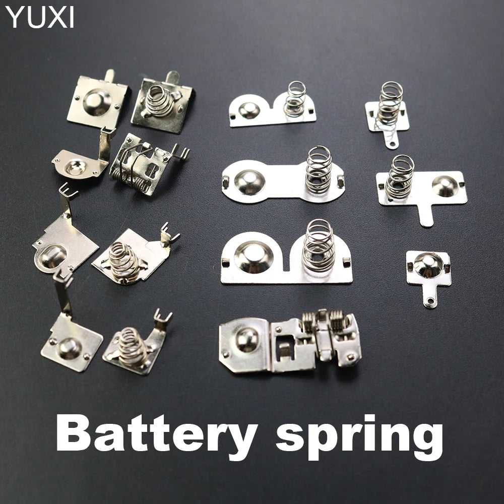 1 Set Battery Terminals Spring Contacts Battery Spring Repla